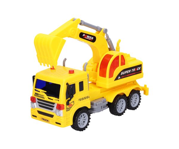 Auto stavební a značky 2ks 23cm - český obal
