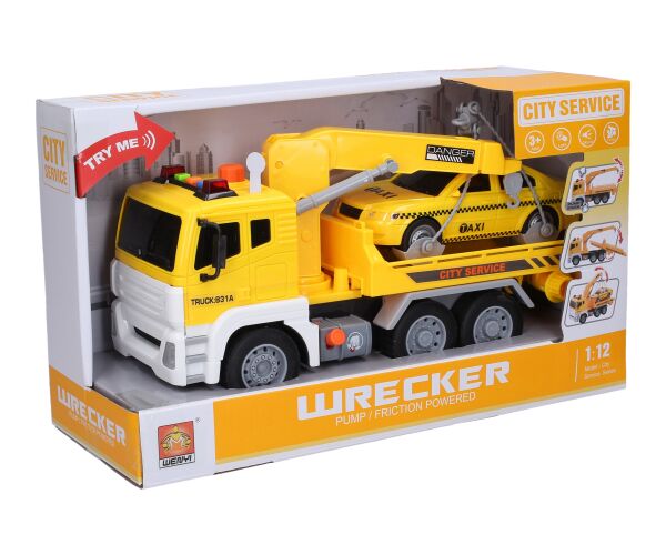 Tahač s taxíkem a efekty 30 cm