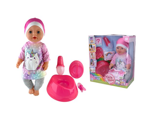 Miminko čurající s příslušenstvím 45 cm
