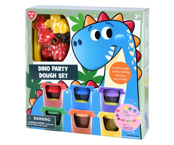 Playgo Modelína dinosaurus 6x56g