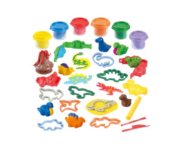 Playgo Modelína dinosaurus 6x56g
