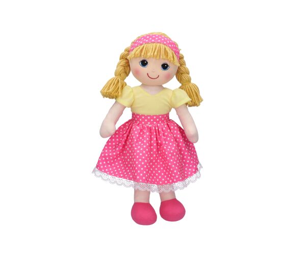 Zpívající panenka hadrová Míša Růžičková 55 cm - Český obal, TV reklama
