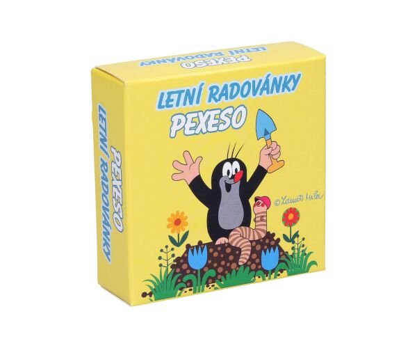 Krtek Pexeso v krabičce letní radovánky