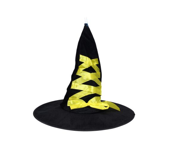 Set karneval - čarodějnický klobouk 44x38 cm MIX