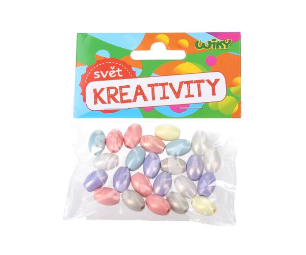 Barevné korálky 15g