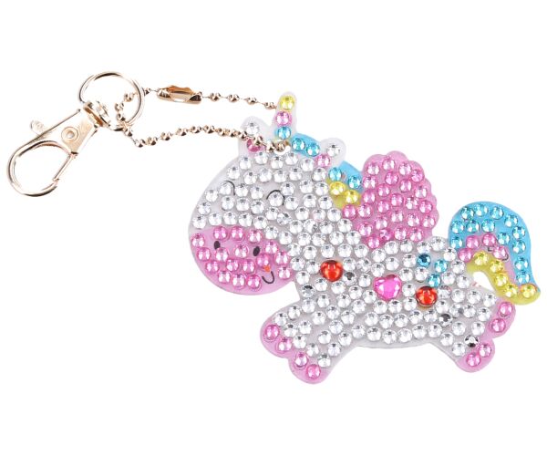 Kreativní set diamond klíčenka, 5ks