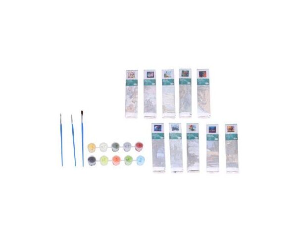 Kreativní set malování podle čísel 30x30 cm MIX