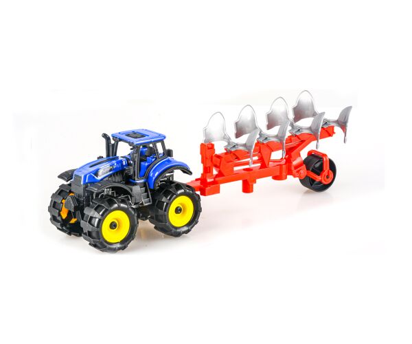 Traktor na setrvačník s pluhem 25 cm