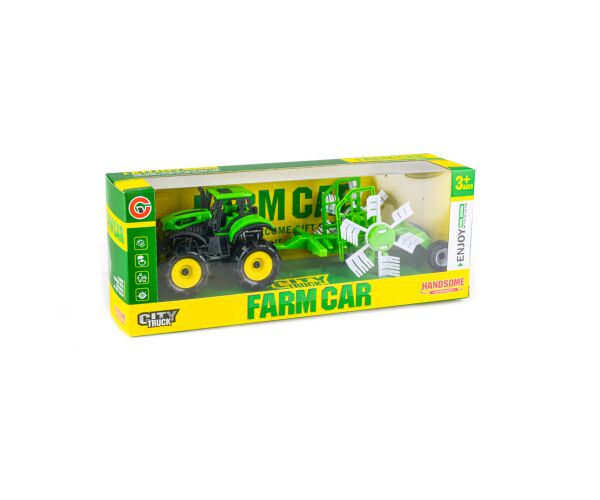 Traktor na setrvačník s přívěsem 25 cm