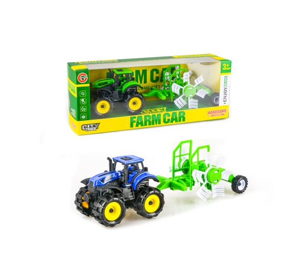 Traktor na setrvačník s přívěsem 25 cm
