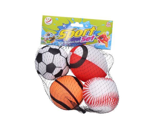 Bomby vodní 4 ks set 7,5 cm