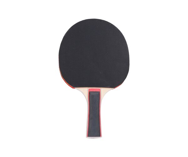 Pálka na stolní tenis s pouzdrem červená