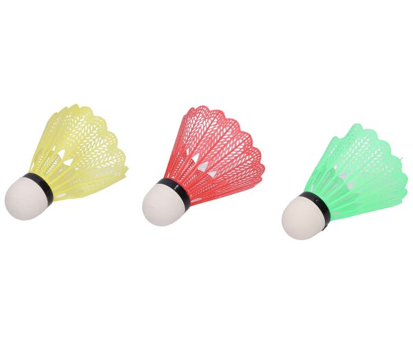 Košíky na badminton barevné 3 ks