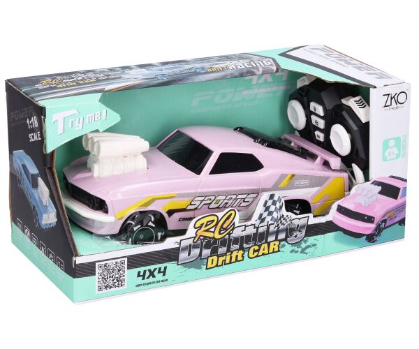 Auto RC na dálkové ovládání světle růžové 23 cm