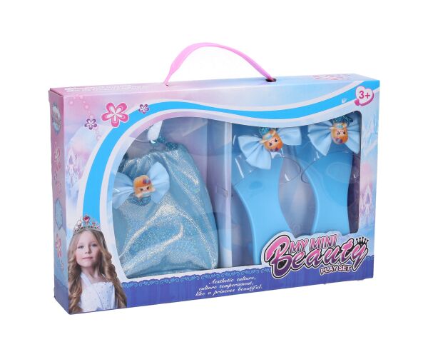 Set princezna modrý 18cm