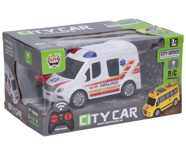 Sanitka RC na dálkové ovládání 13,5 cm