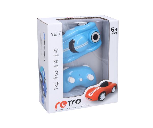 Auto retro závodní RC na dálkové ovládání 15,5 cm
