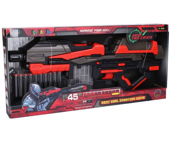Kulomet s 10 pěnovými náboji 54 cm