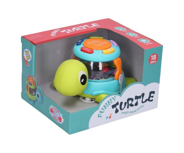 Želva bubínek s efekty 15 cm