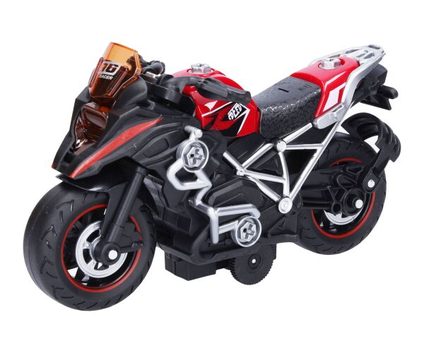 Motorka šroubovací s efekty červená 20 cm - český obal