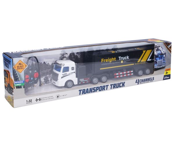 Kamion RC na dálkové ovládání černý 41 cm