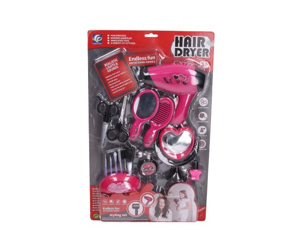 Kosmetický set s fénem 14cm