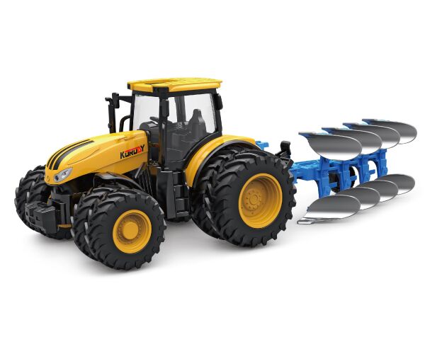 Traktor s příslušenstvím a efekty 37 cm