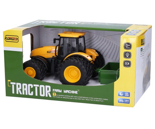 Traktor s příslušenstvím a efekty 27,5 cm