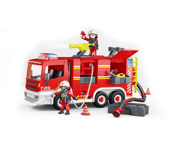 Hasičské auto stavebnice 31cm