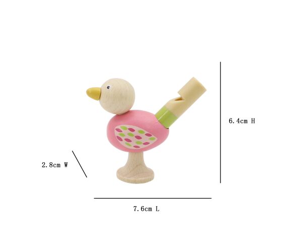 Píšťalka ptáček 7,6 cm