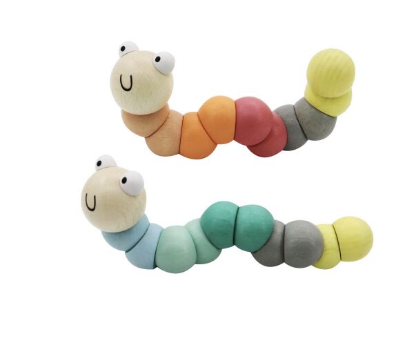 Housenka dřevěná 17 cm