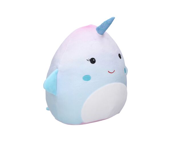 Polštář plyšový jednorožec ryba 25cm