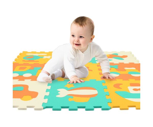 Puzzle pěnové doprava 9 ks