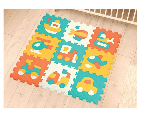 Puzzle pěnové doprava 9 ks