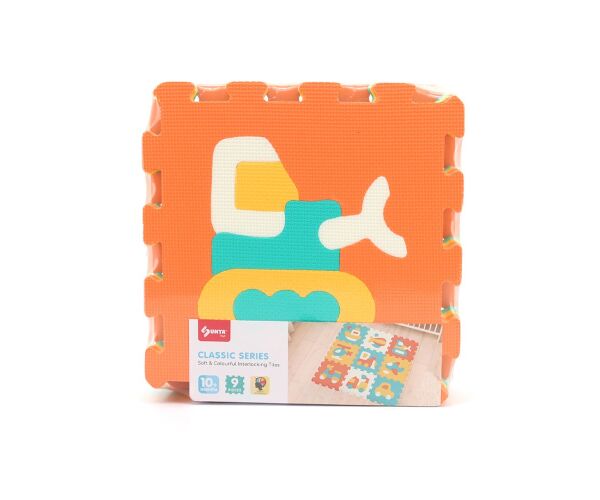 Puzzle pěnové doprava 9 ks