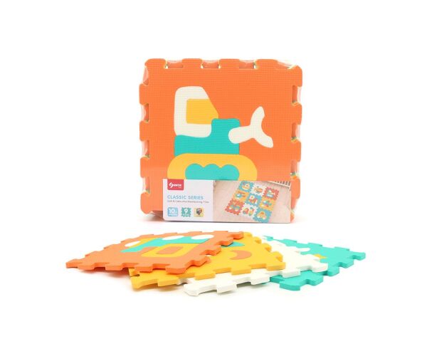 Puzzle pěnové doprava 9 ks