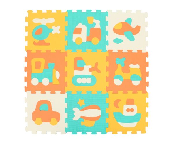Puzzle pěnové doprava 9 ks