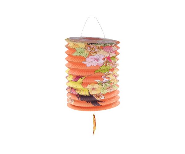 Lampion válec 16 cm Příroda