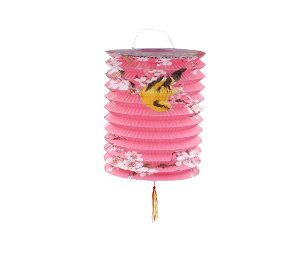 Lampion válec 16 cm Příroda