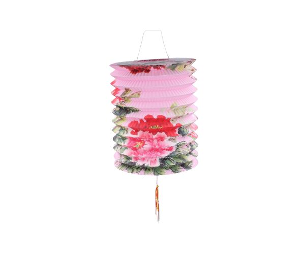 Lampion válec 16 cm Příroda