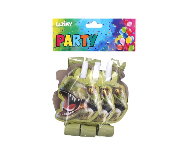 Párty frkačky DINO 6 ks