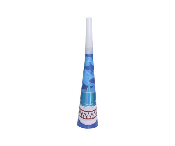 Párty trumpetky ŽRALOK 20 cm, 6 ks