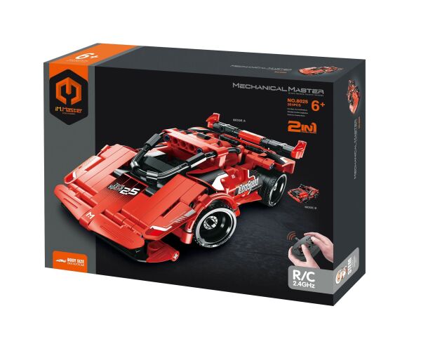 iM.Master Stavebnice auto 2v1 RC na dálkové ovládání 24x10x7 cm