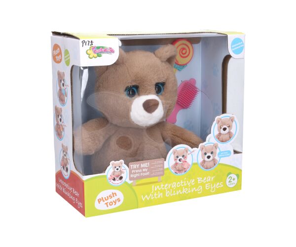Medvěd interaktivní set 23 cm