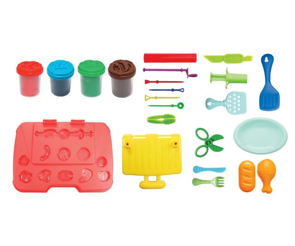 Modelovací hmota Příprava grilování výtvarný set