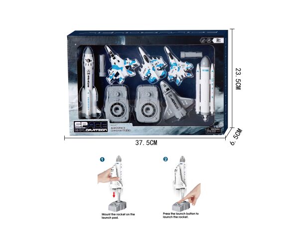 Raketa s odpalovací plošinou 17,5 cm set