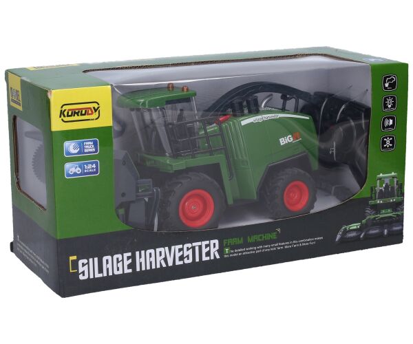 Kombajn s kouřovými efekty RC na dálkové ovládání řezačka 28 cm