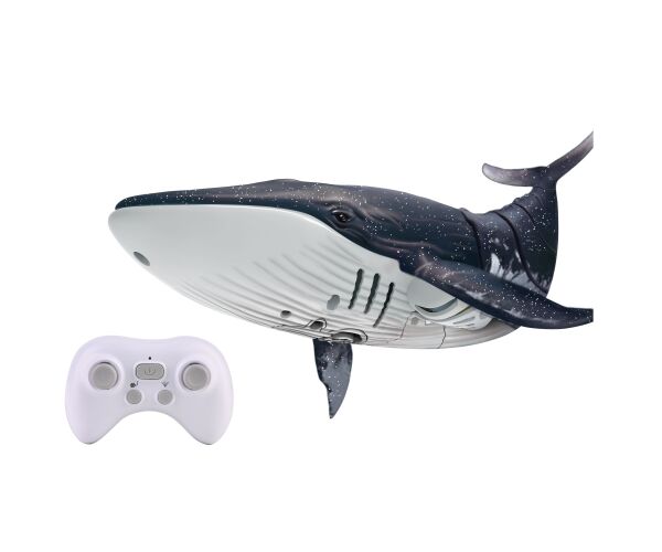 Velryba s vodotryskem RC na dálkové ovládání 35 cm