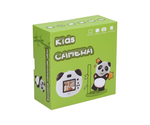 Dětský digitální fotoaparát Panda - foto 40Mpx, video Full HD