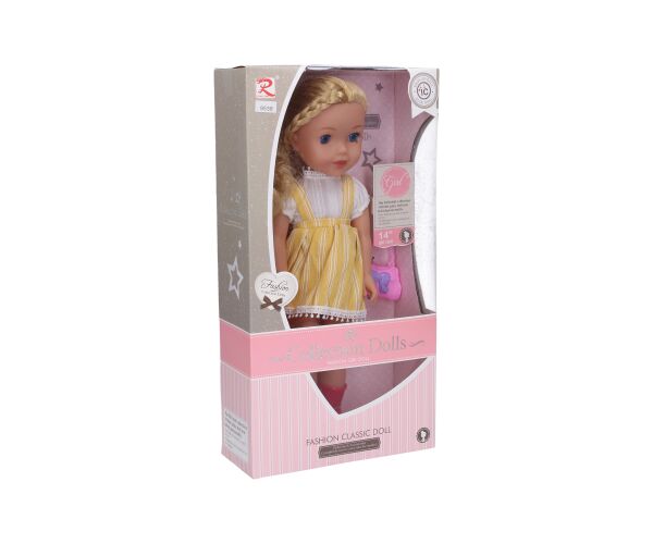 Panenka s doplňky a zvukovými efekty 36 cm